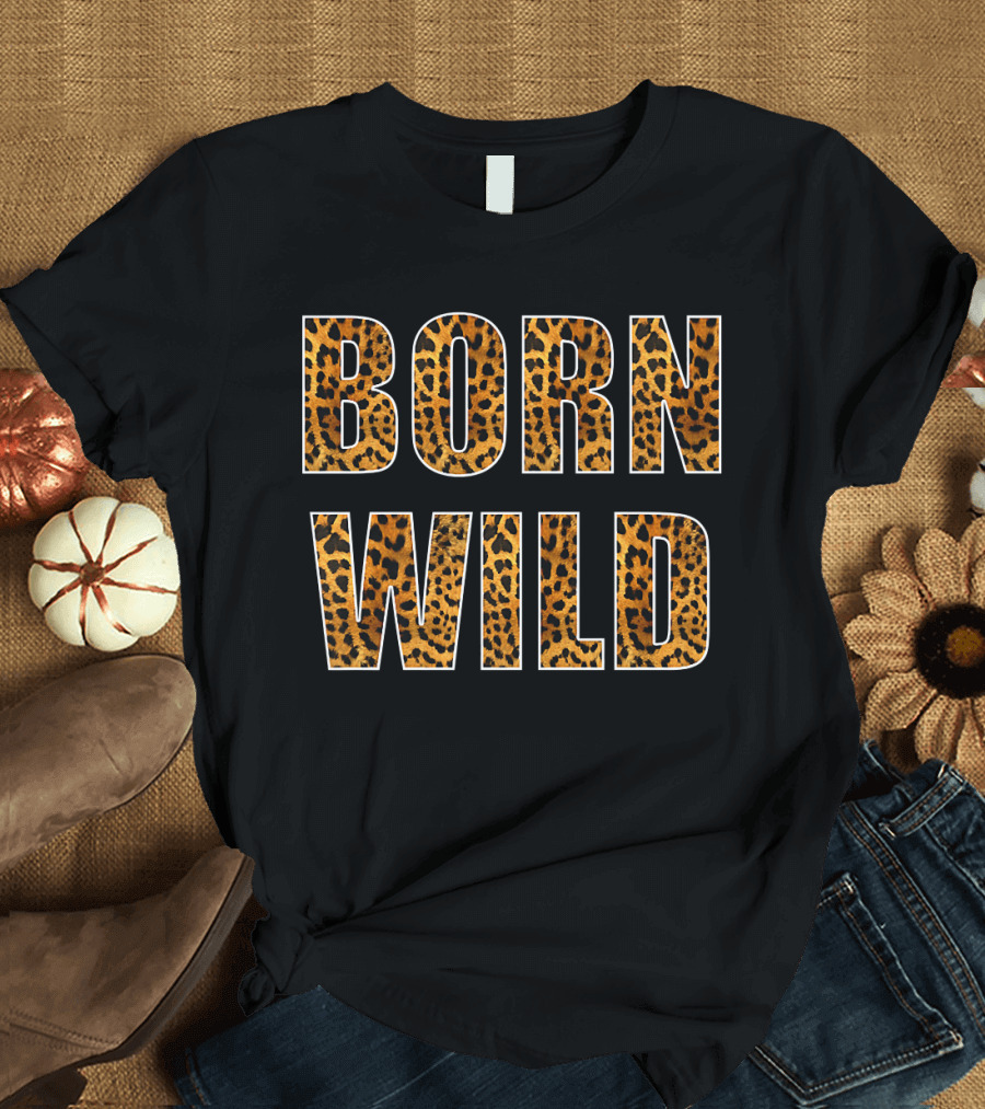 Born Wild Cheetah Spots T-Shirt