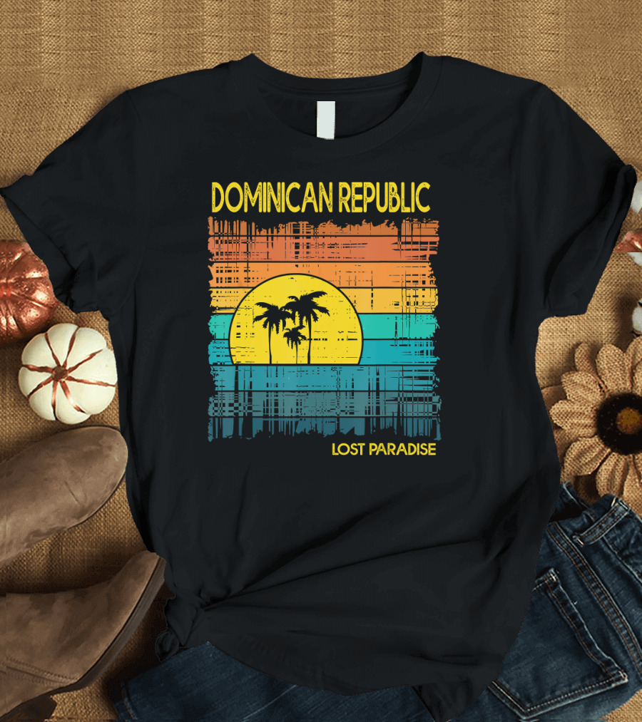 Dominican Republic Lost Paradise Sunset T-Shirt