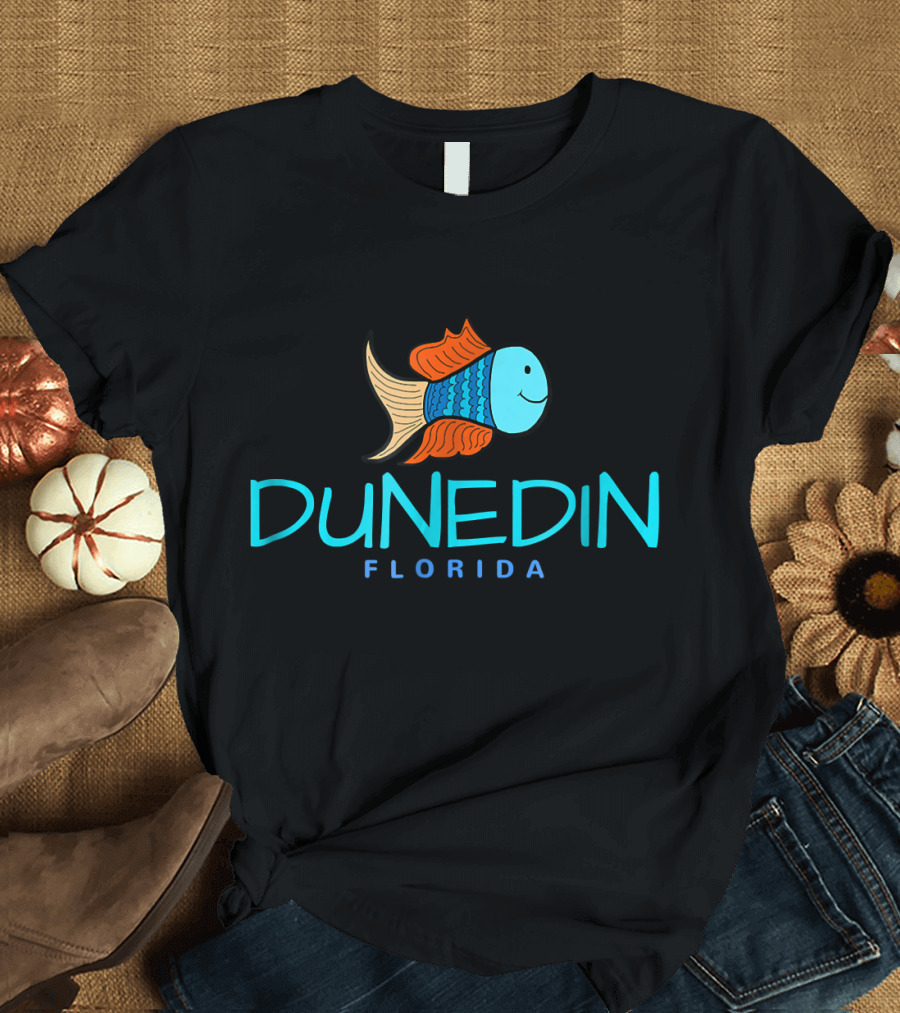 Dunedin Florida Colorful Fun Fish T-Shirt