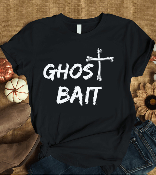 T-Shirt: Ghost Bait Men's Paranormal Hunt Bone Cross T-Shirt Ghost Bait Men's Paranormal Hunt Bone Cross T-Shirt