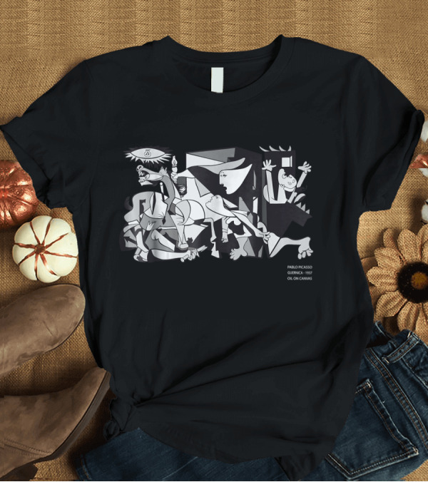 T-Shirt: Pablo Picasso Guernica 1937 Oil on Canvas T-Shirt Pablo Picasso Guernica 1937 Oil on Canvas T-Shirt