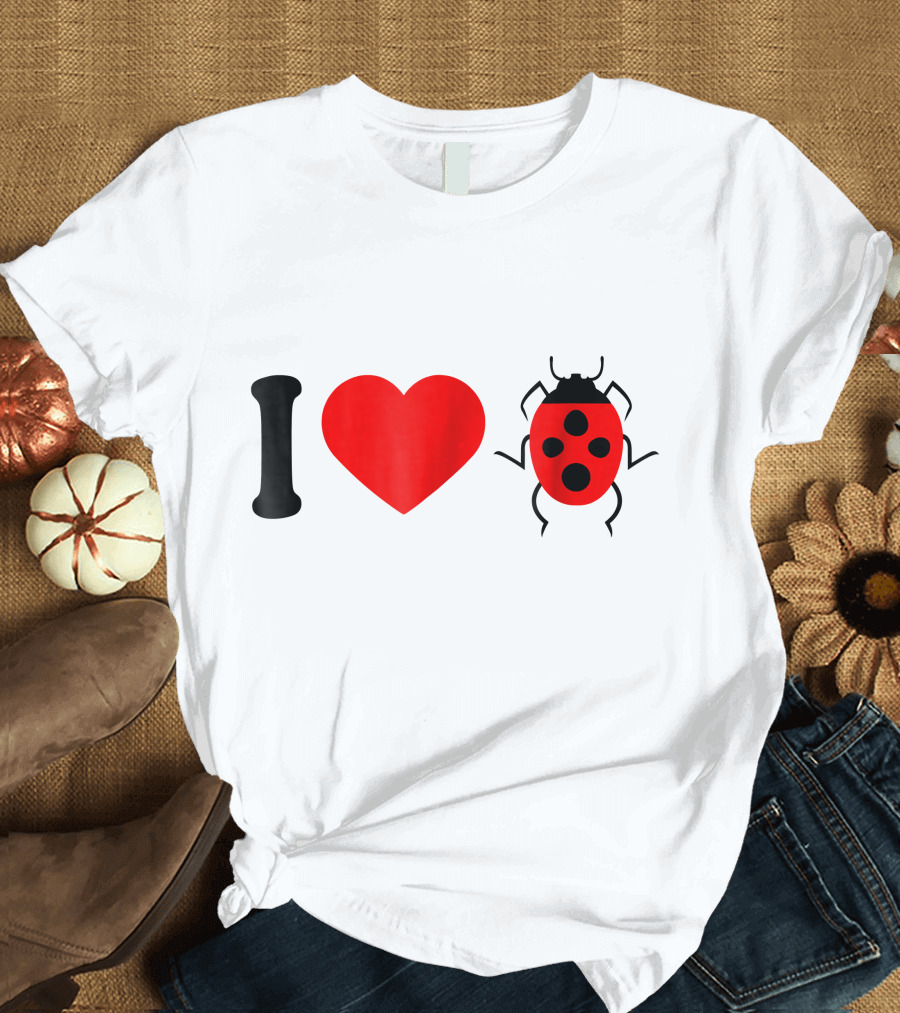 I Heart Ladybug Love T-Shirt