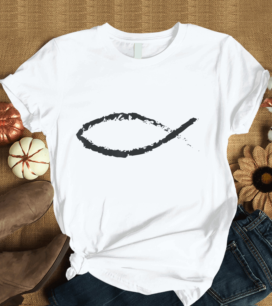 Jesus Christ Ichthys Fish Christian T-Shirt