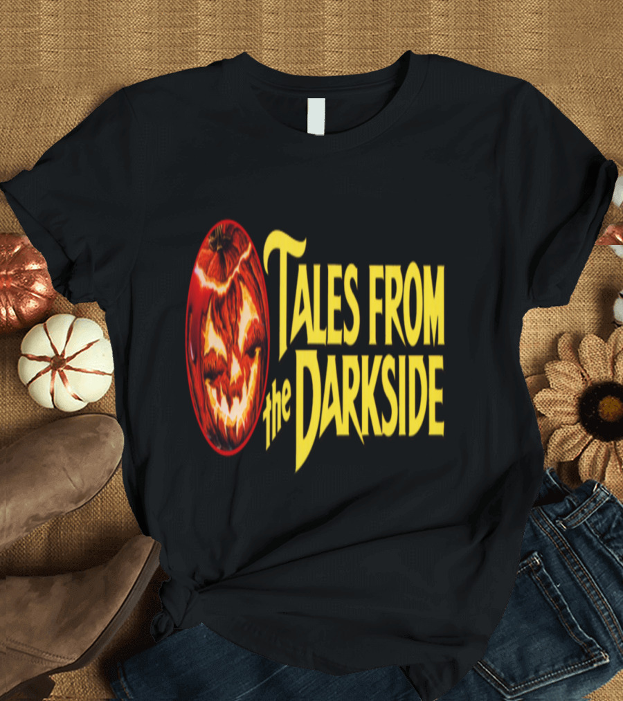 Tales from the Darkside Horror Pumpkin Face T-Shirt