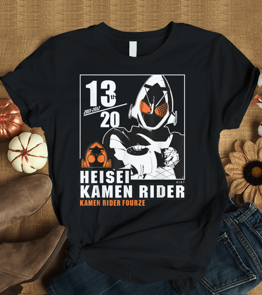Heisei Kamen Rider 13th Anniversary Kamen Rider Fourze 2011-2012 20 T-Shirt
