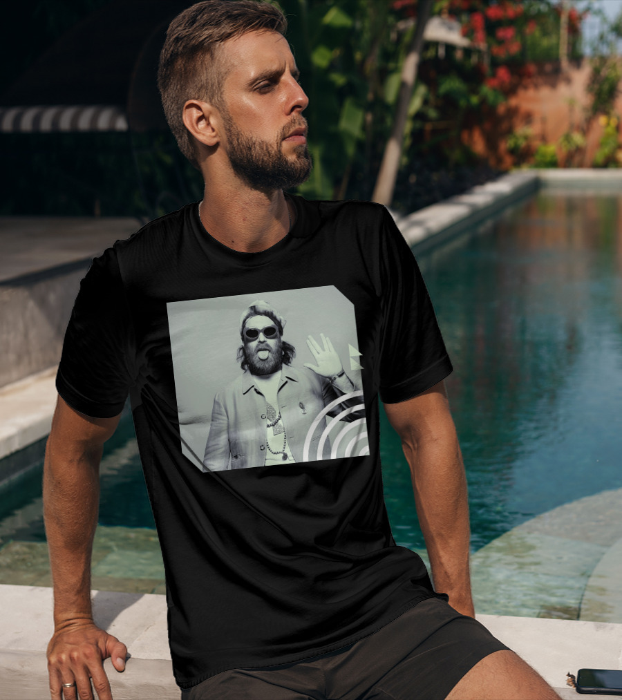 Chet Faker Hi With Sunglasses And Hand Gesture T-Shirt