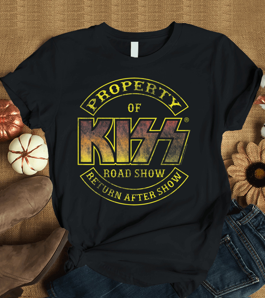 Property of KISS Road Show Return After Show T-Shirt