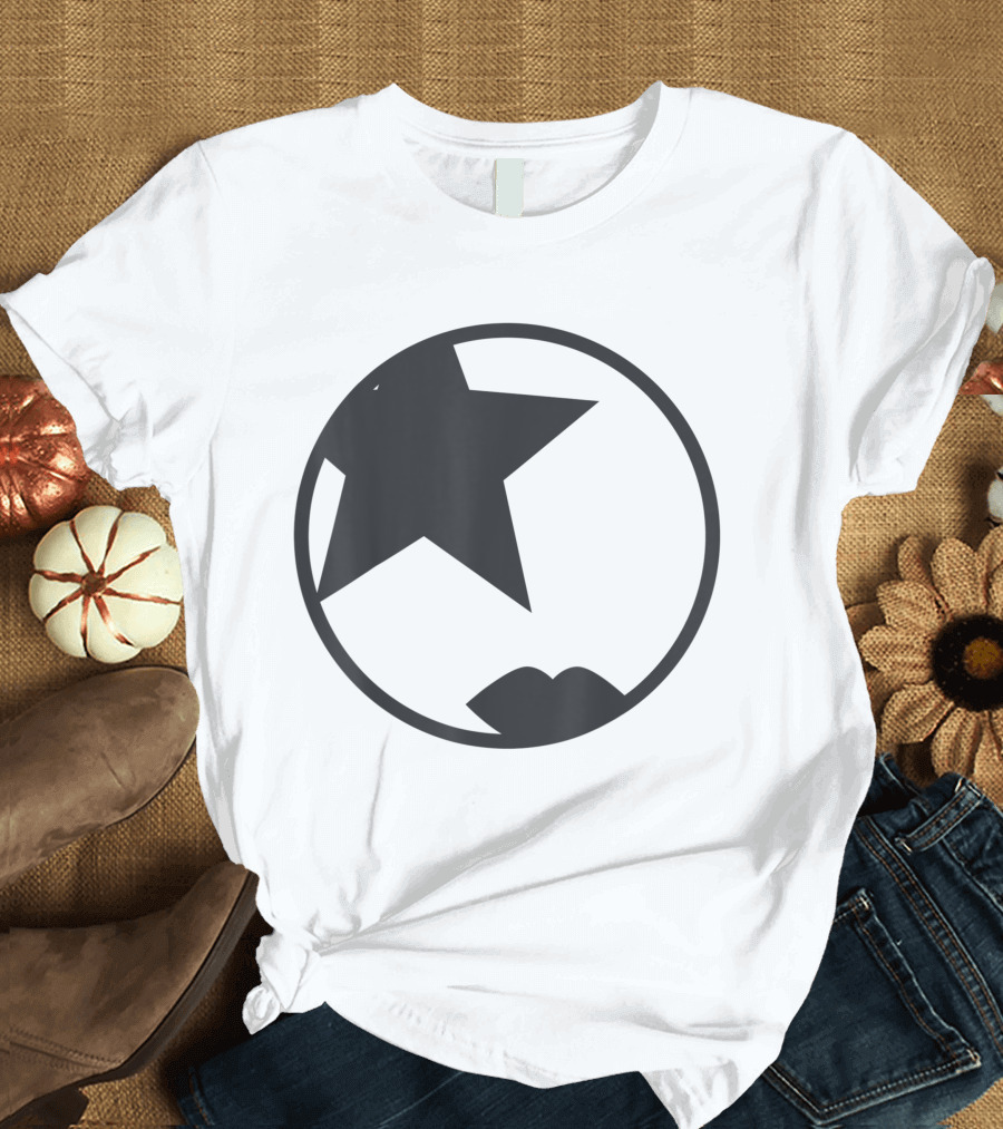 KISS Starchild Star Lips Circle T-Shirt