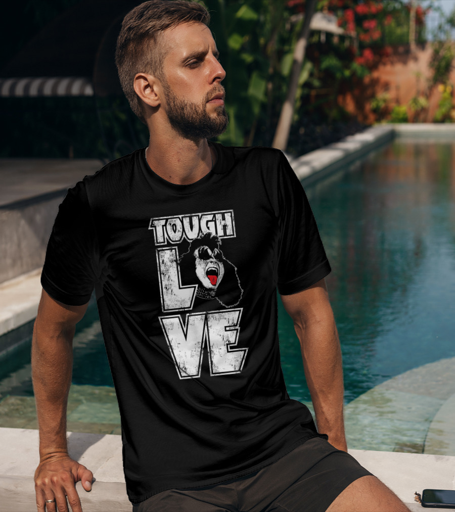 Tough Love Gene KISS Rock Iconic T-Shirt