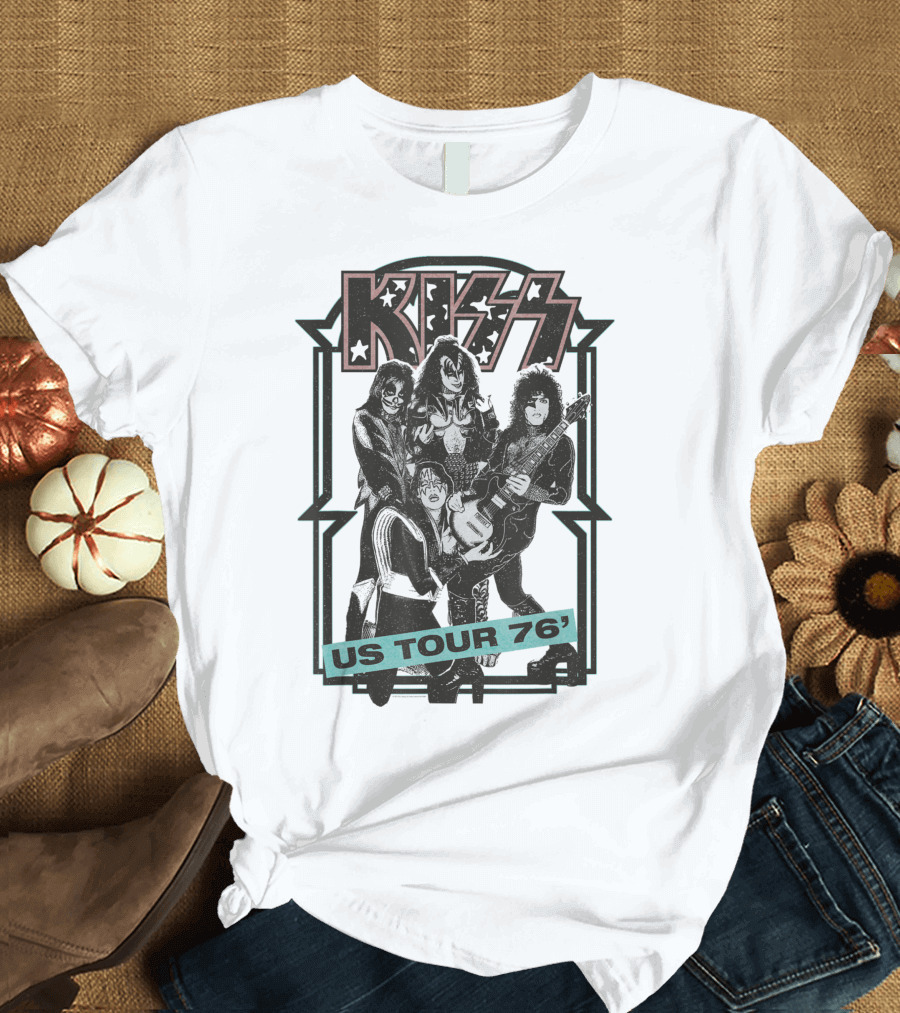KISS US Tour 76 Vintage Band T-Shirt