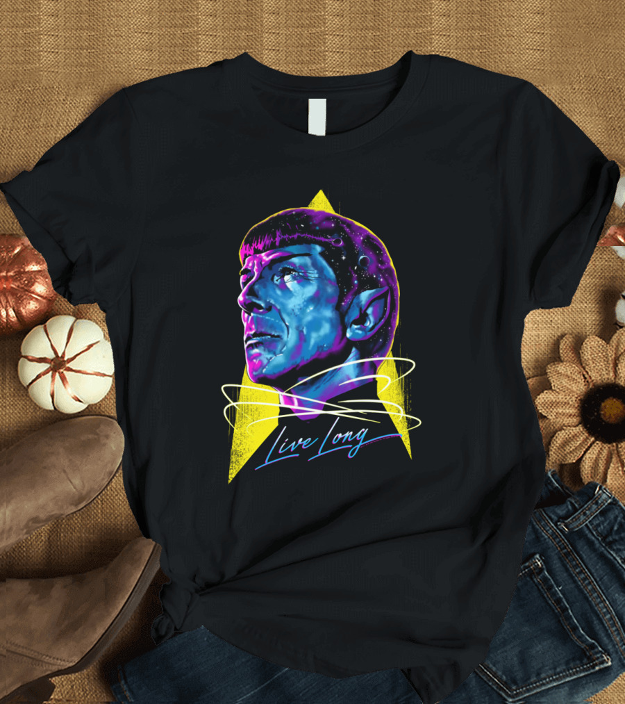 Live Long Star Trek Spock T-Shirt