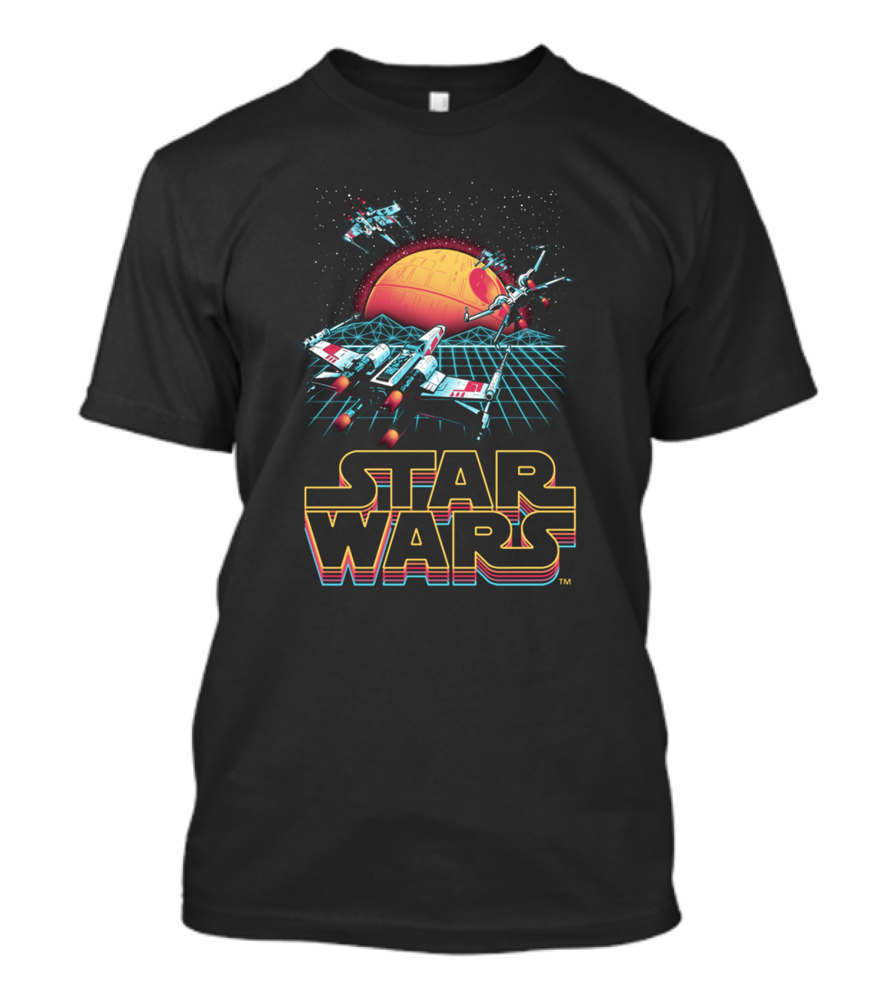 Star Wars Trending X-Wing Space Battle T-Shirt