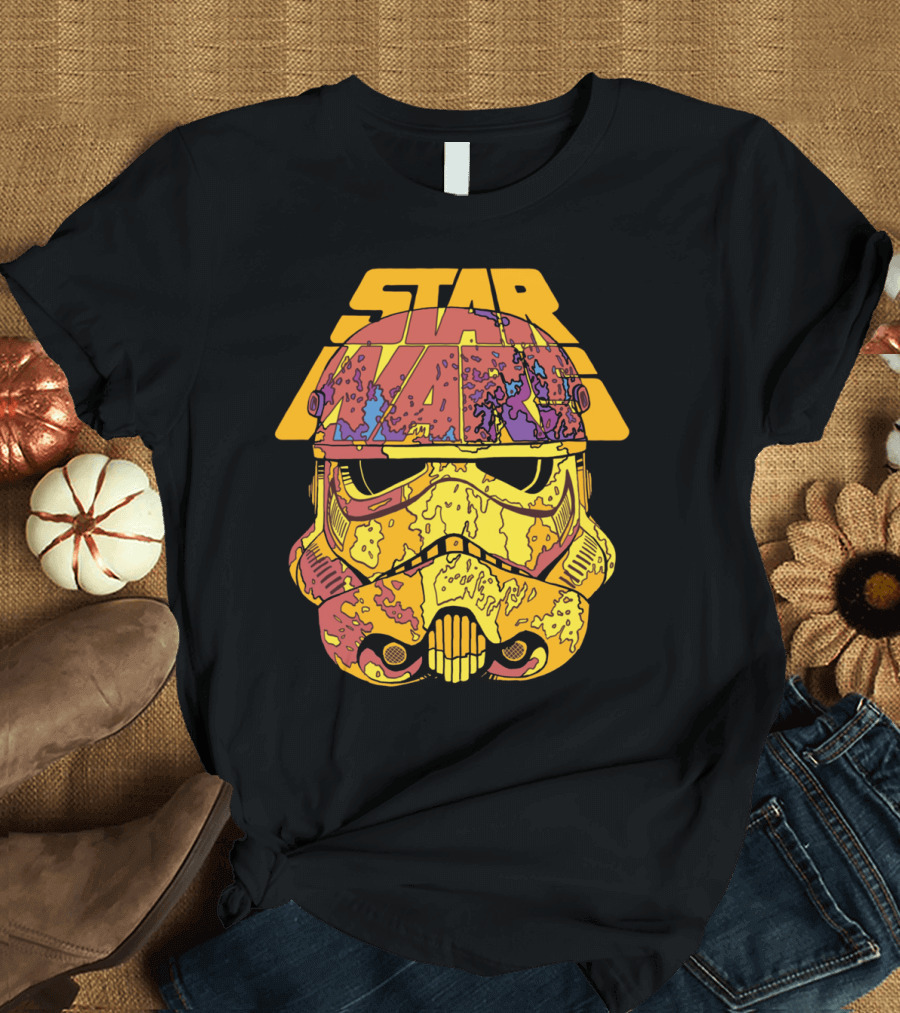 Star Wars Colorful Stormtrooper Mask T-Shirt