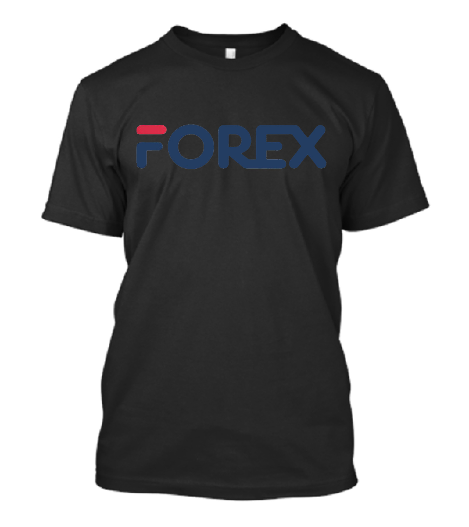 FOREX Bold Minimalist Text T-Shirt