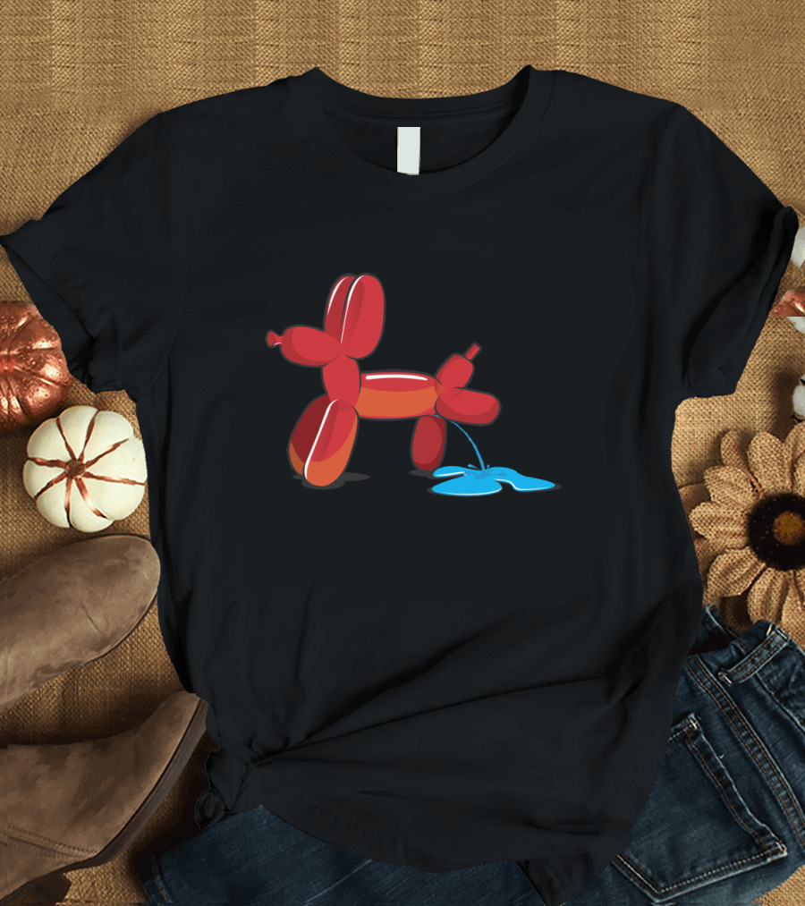 Naughty Dog Red Balloon Animal Iconic T-Shirt