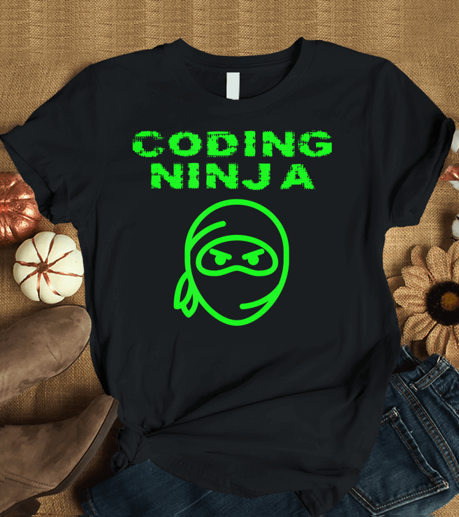 Coding Ninja Computer Programmer Ninja T-Shirt
