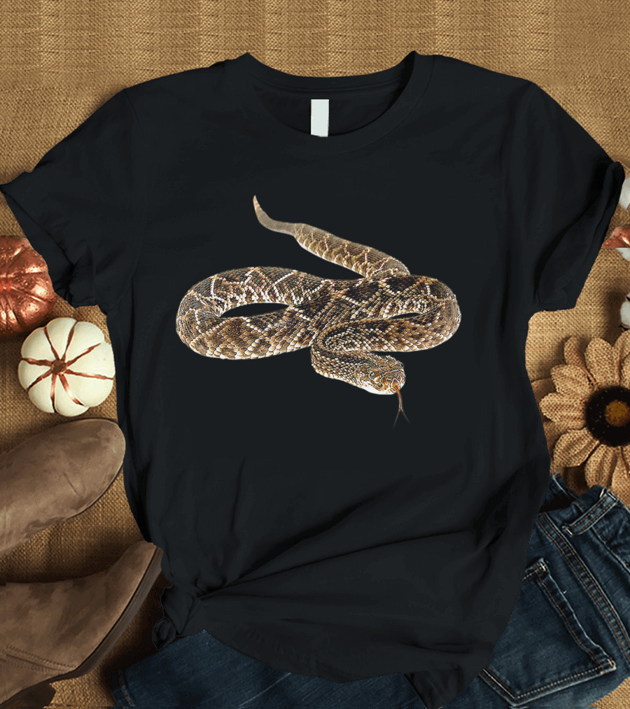 Cool Rattlesnake Boa Anaconda Python Snake T-Shirt