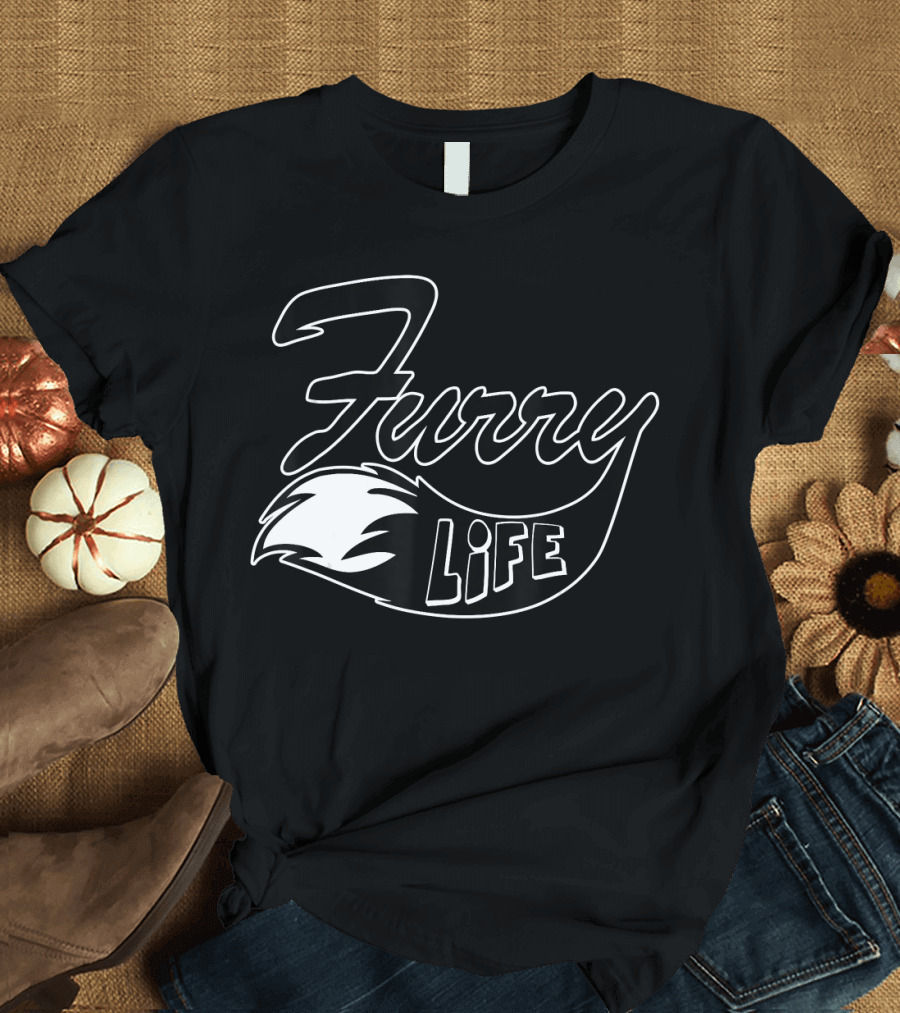 Furry Life Tail Fursona Furries Ears T-Shirt