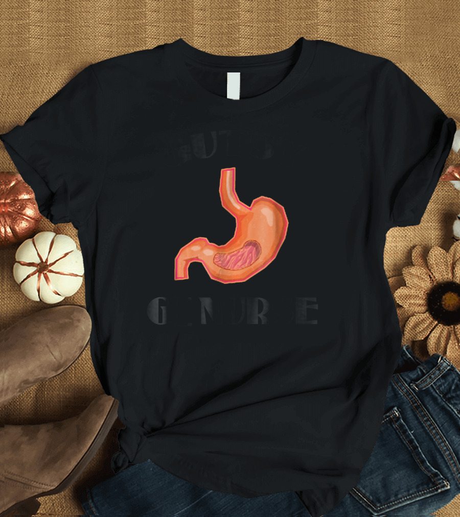 Gutsy GI Nurse Stomach Humor T-Shirt