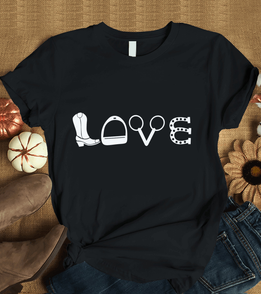 Horseback Riding Gear Love Horse Lover T-Shirt