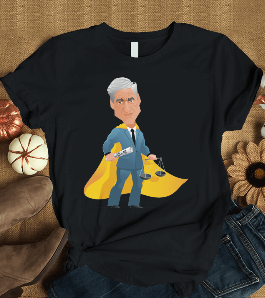 The Hero We Need Subpoena Scales of Justice Superhero Cape T-Shirt