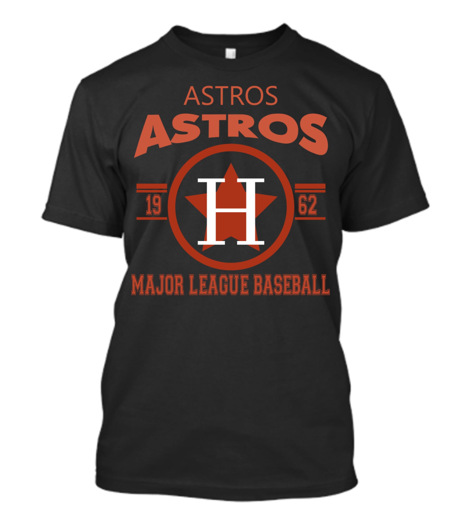 Astros Major League Baseball 1962 Houston Astros Stay At Home T-Shirt