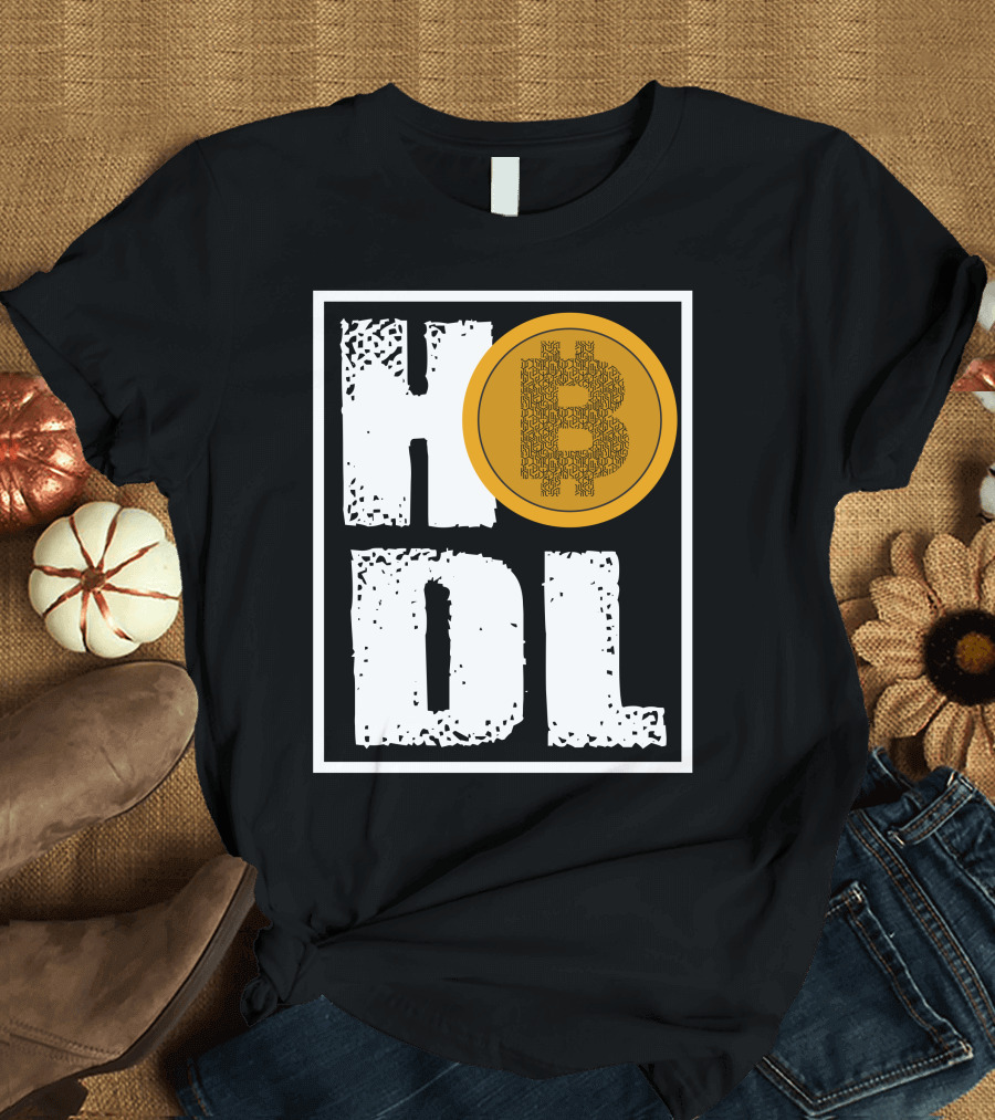 Bitcoin BTC Crypto HODL Coin Currency T-Shirt