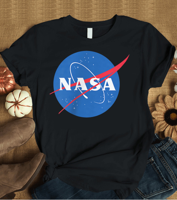 T-Shirt: NASA Logo Women's Men's Mini Pocket T-Shirt NASA Logo Women's Men's Mini Pocket T-Shirt