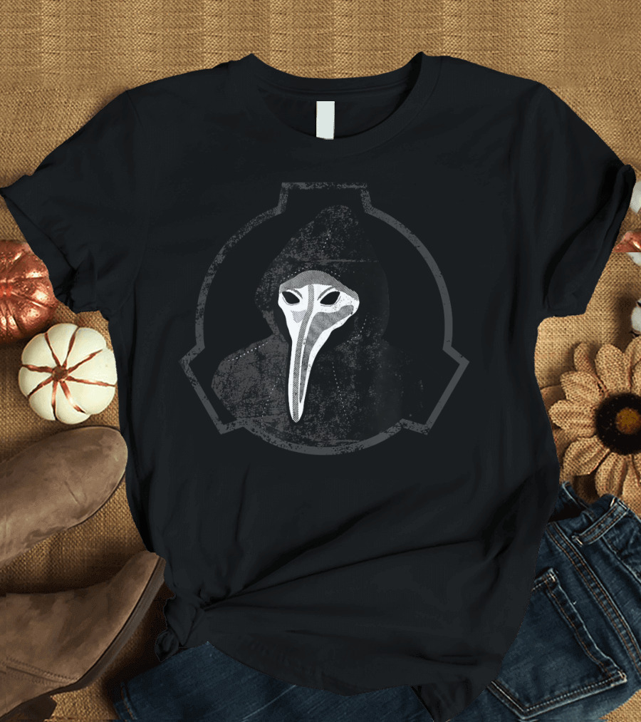 SCP Foundation 049 Plague Doctor Emblem T-Shirt