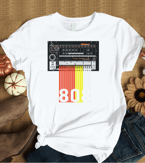 T-Shirt: Rhythm Composer TR-808 Music Beats T-Shirt Rhythm Composer TR-808 Music Beats T-Shirt