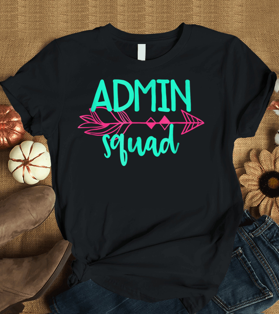 Admin Squad Arrow Team T-Shirt