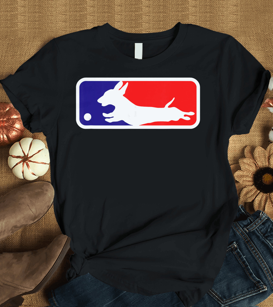 MLB Dachshund Chasing Baseball T-Shirt
