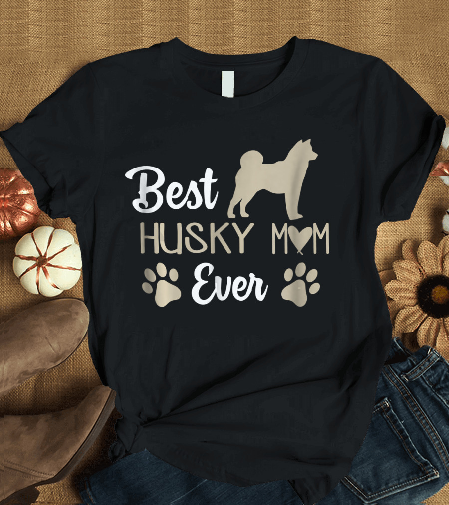 Best Husky Mom Ever T-Shirt