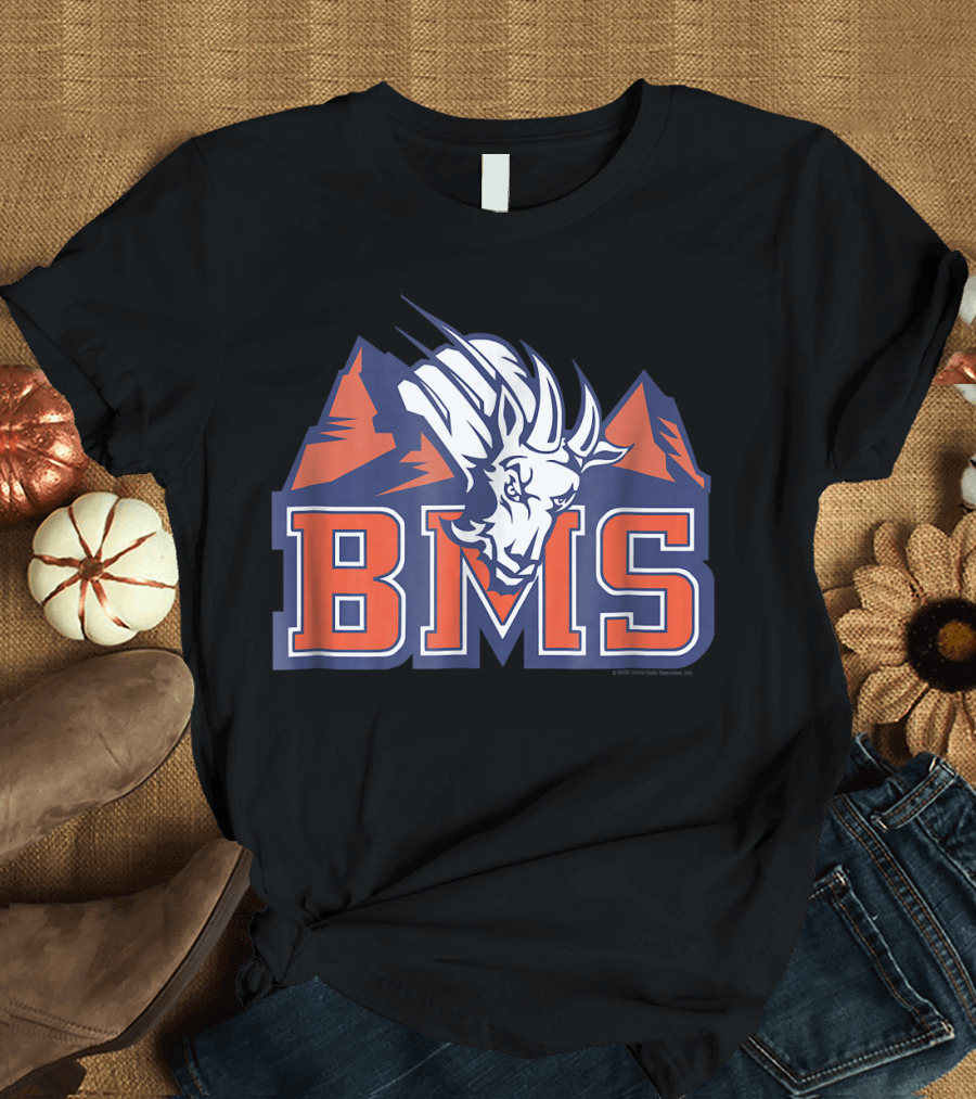 BMS Blue Mountain State Goat Head T-Shirt