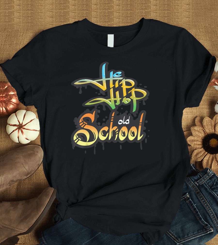 HIP HOP Old School Graffiti Freestyle Vibrant T-Shirt