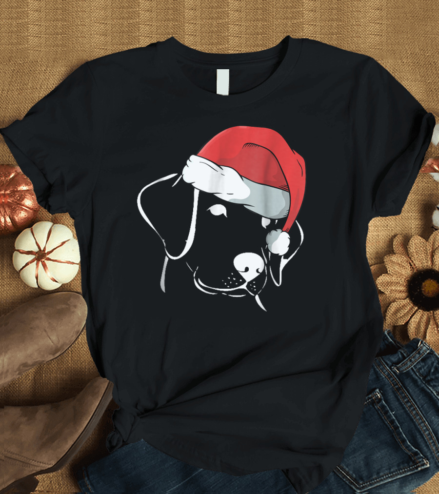 I Am A Labrador Lover Best Christmas Hat T-Shirt