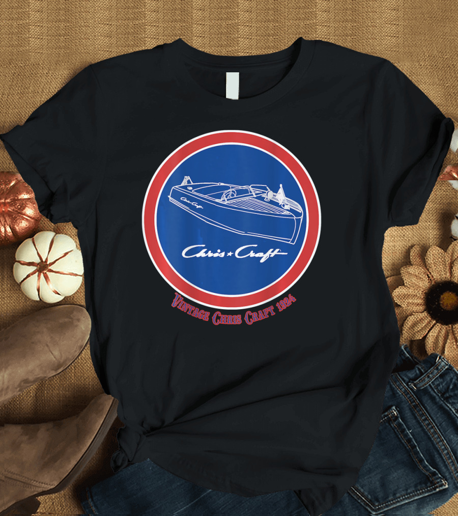 Vintage Chris Craft 1924 Speedboat Classic T-Shirt