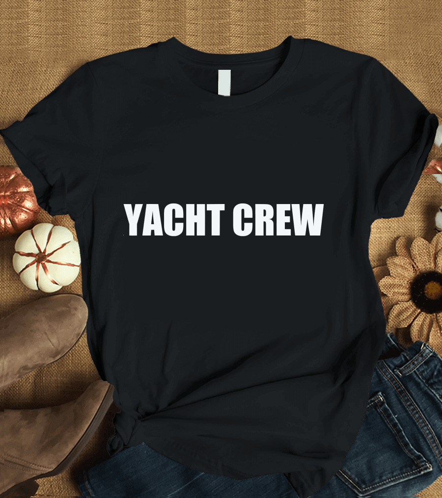 Yacht Crew Employees Uniform Work T-Shirt