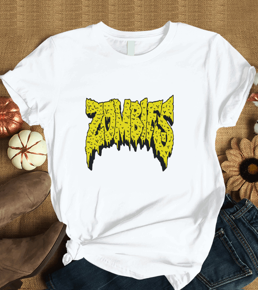 Flatbush Zombies Iconic Yellow Gooey Text T-Shirt