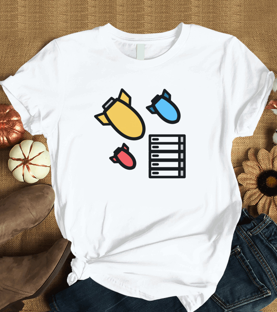 DDOS Attacks Bombarding Server Iconic T-Shirt
