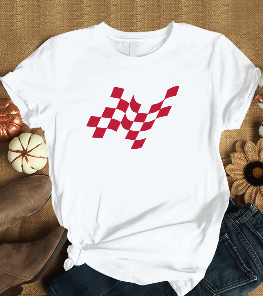 Checkered Racing Flag T-Shirt