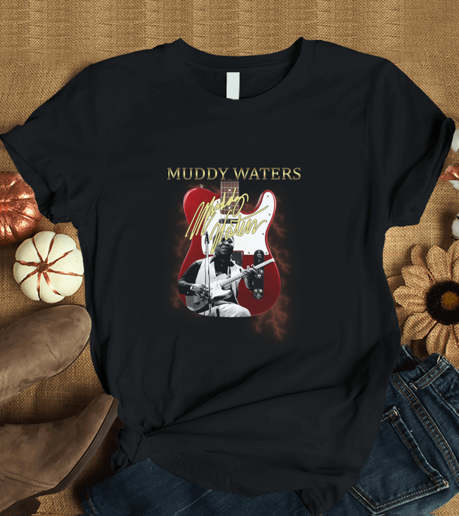 Muddy Waters Guitar Signature Red Telecaster T-Shirt