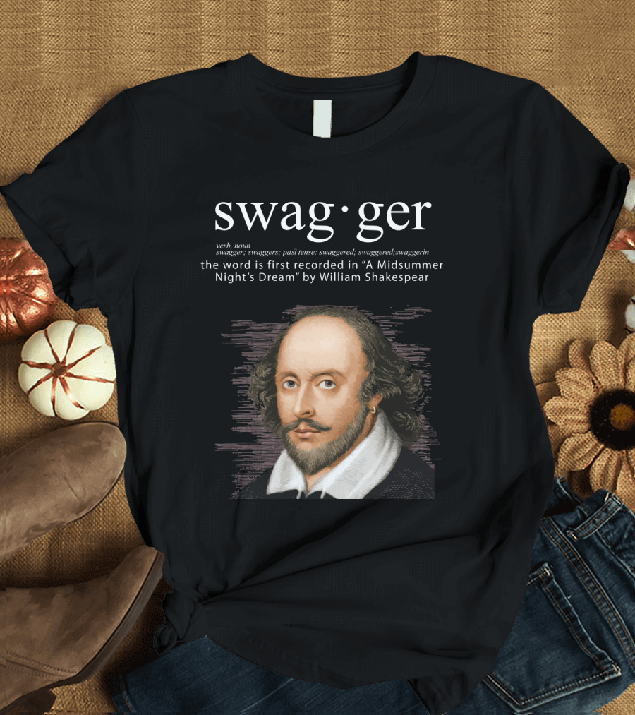 Swagger Shakspere Definition with A Midsummer Night's Dream Reference T-Shirt