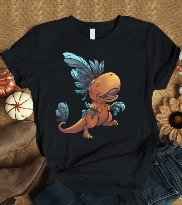 T-Shirt: Feathered T Rex Dinosaur T-Shirt Feathered T Rex Dinosaur T-Shirt