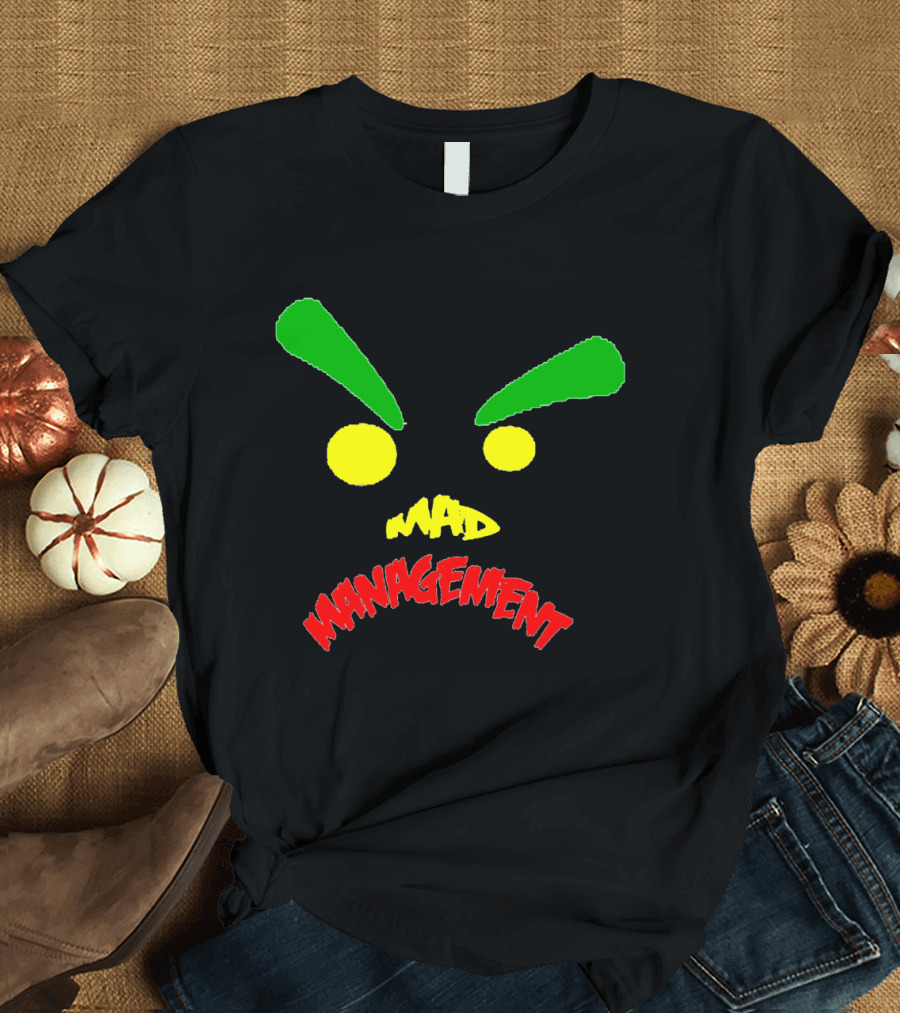 Mad Management Lion of Africa Multi Colored Bold Expression T-Shirt