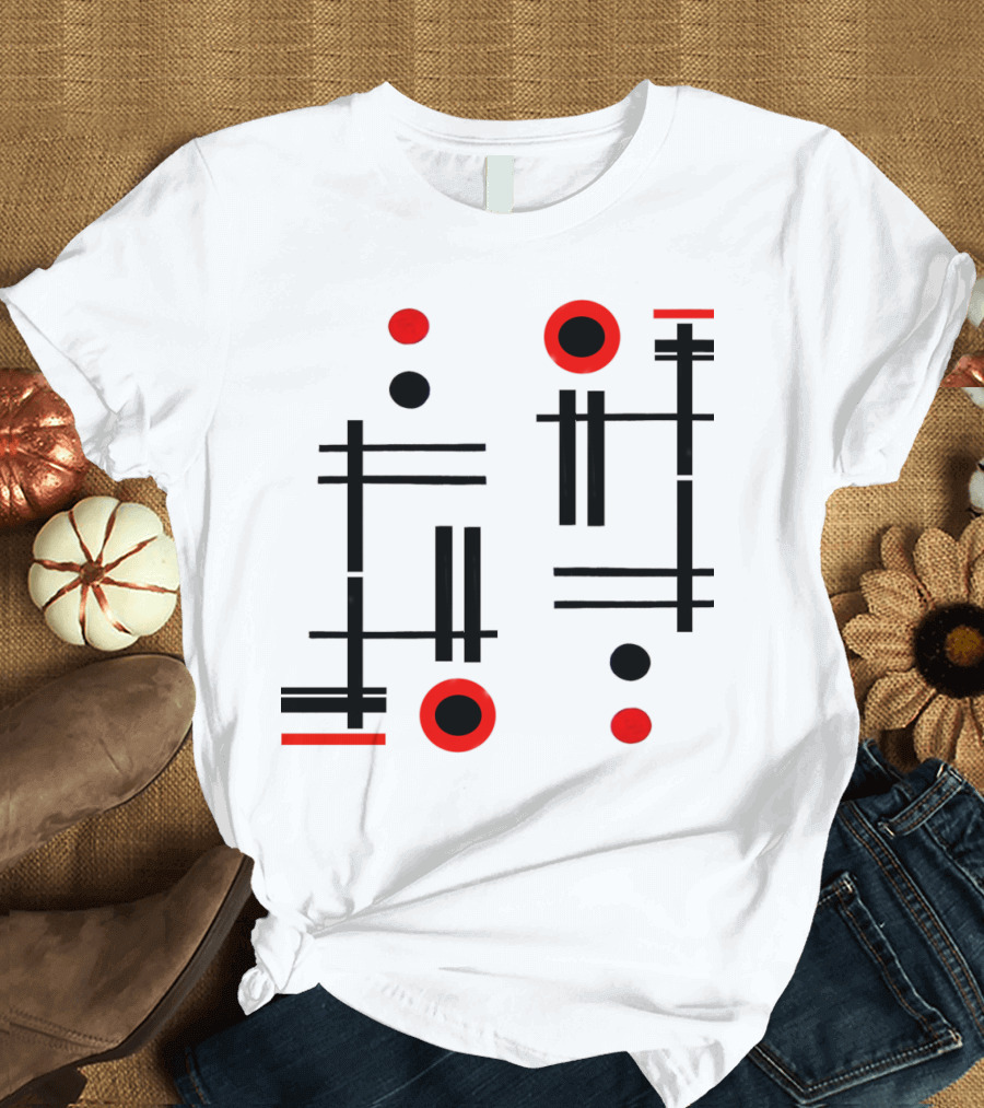 Contempo Vision Geometric Abstract T-Shirt