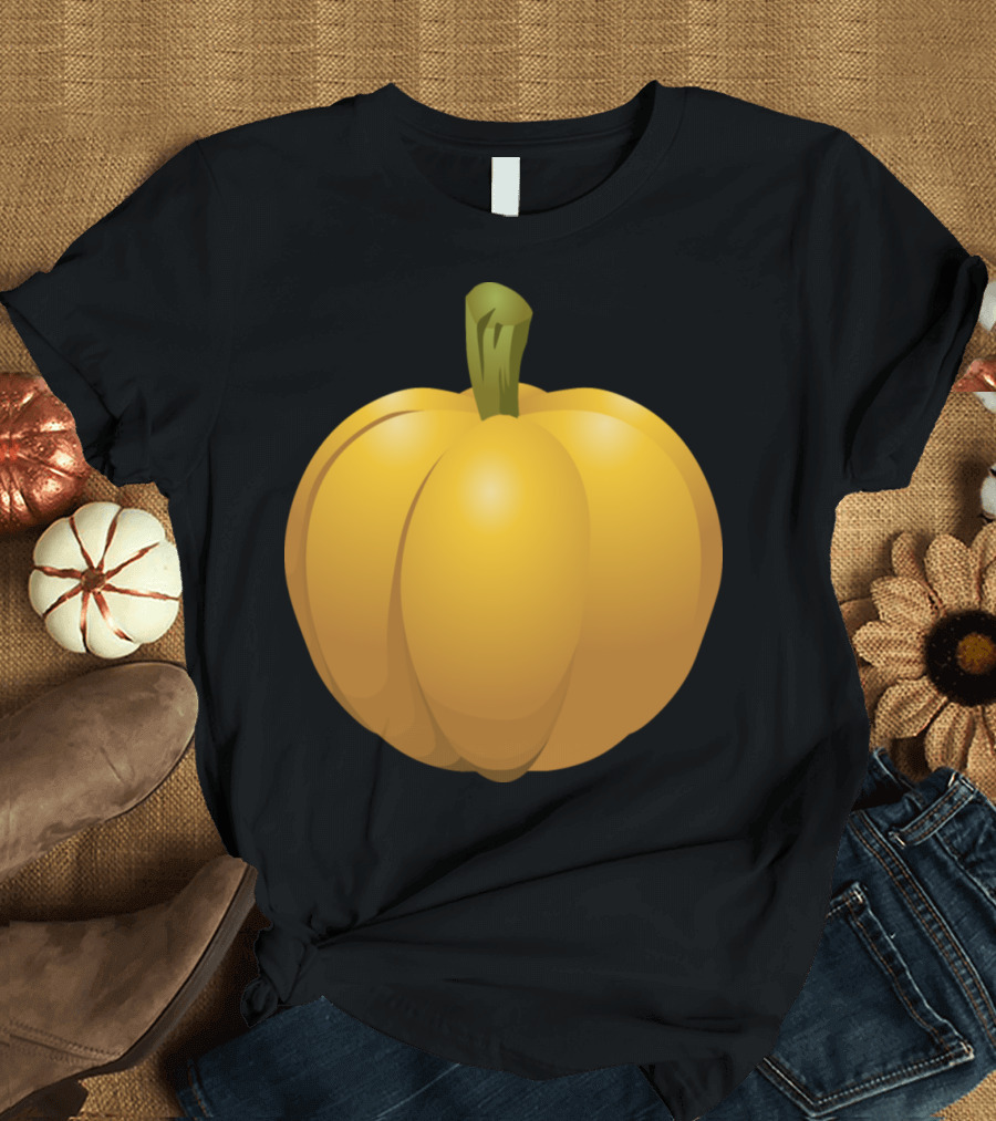 Bright Orange Autumn Pumpkin T-Shirt