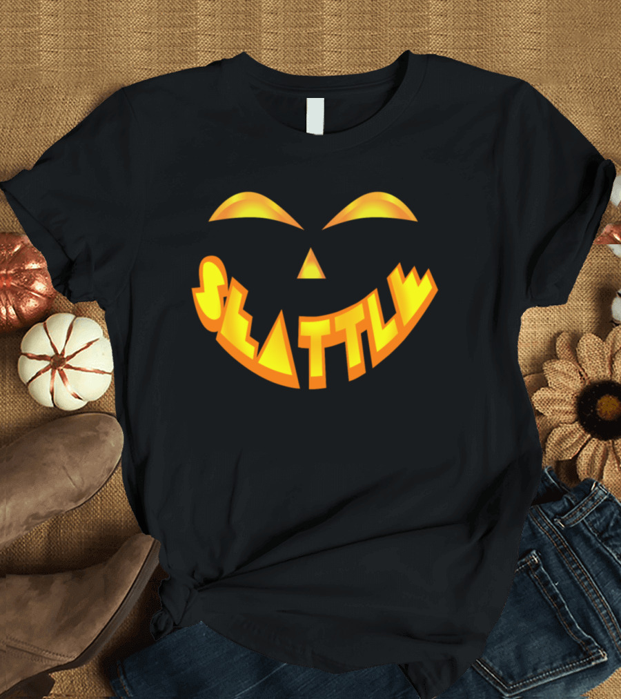 Seattle Jack O' Lantern Pumpkin Face Smile T-Shirt