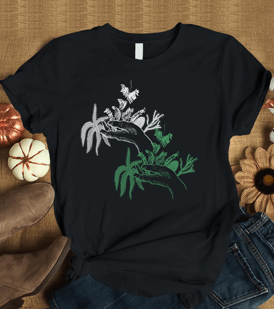 Green Thumb Plant Hands Nature T-Shirt