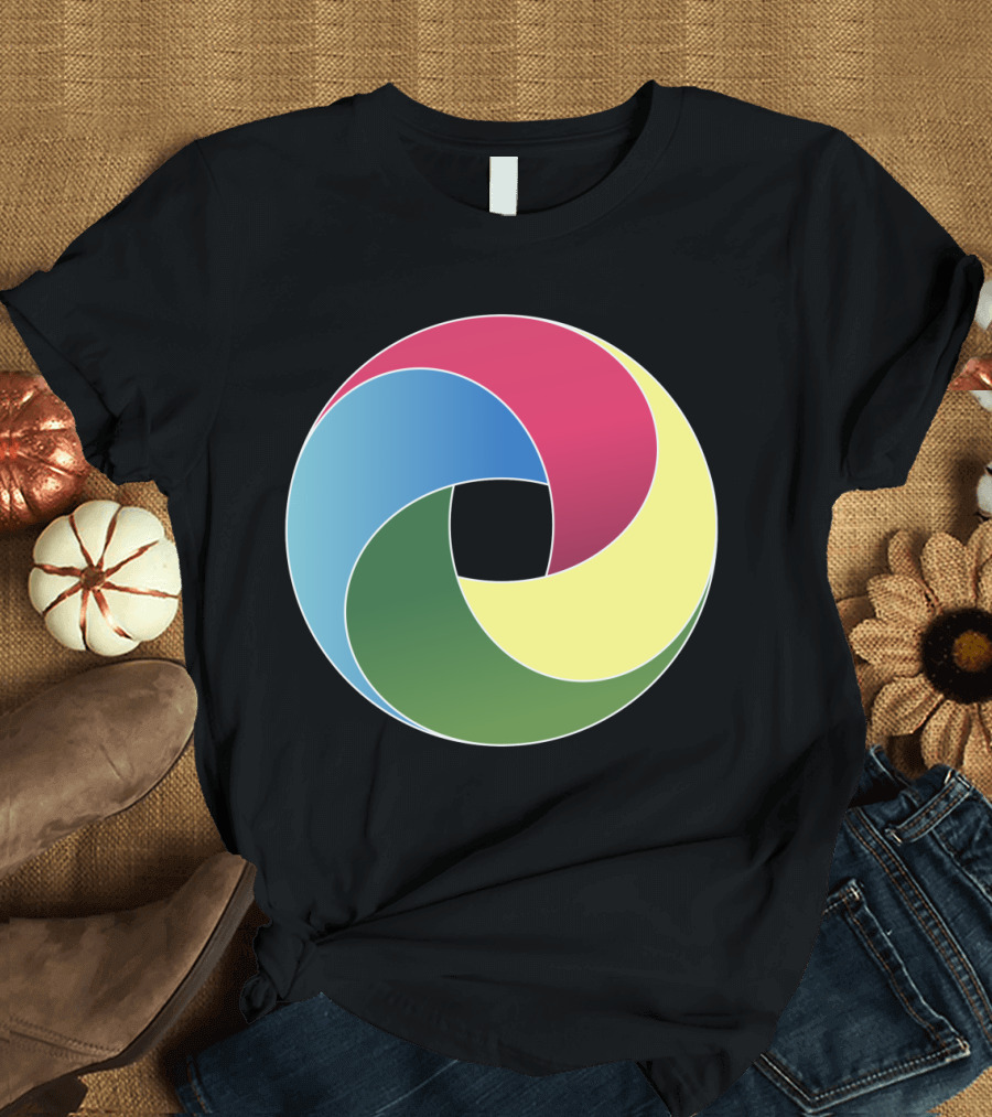 Hello World Colorful Swirl T-Shirt